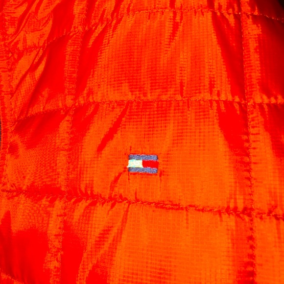 tommy hilfiger orange men’s jacket - Picture 3 of 5